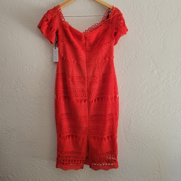 Saylor Lace Mariah Dress Large NWT - Picture 7 of 8